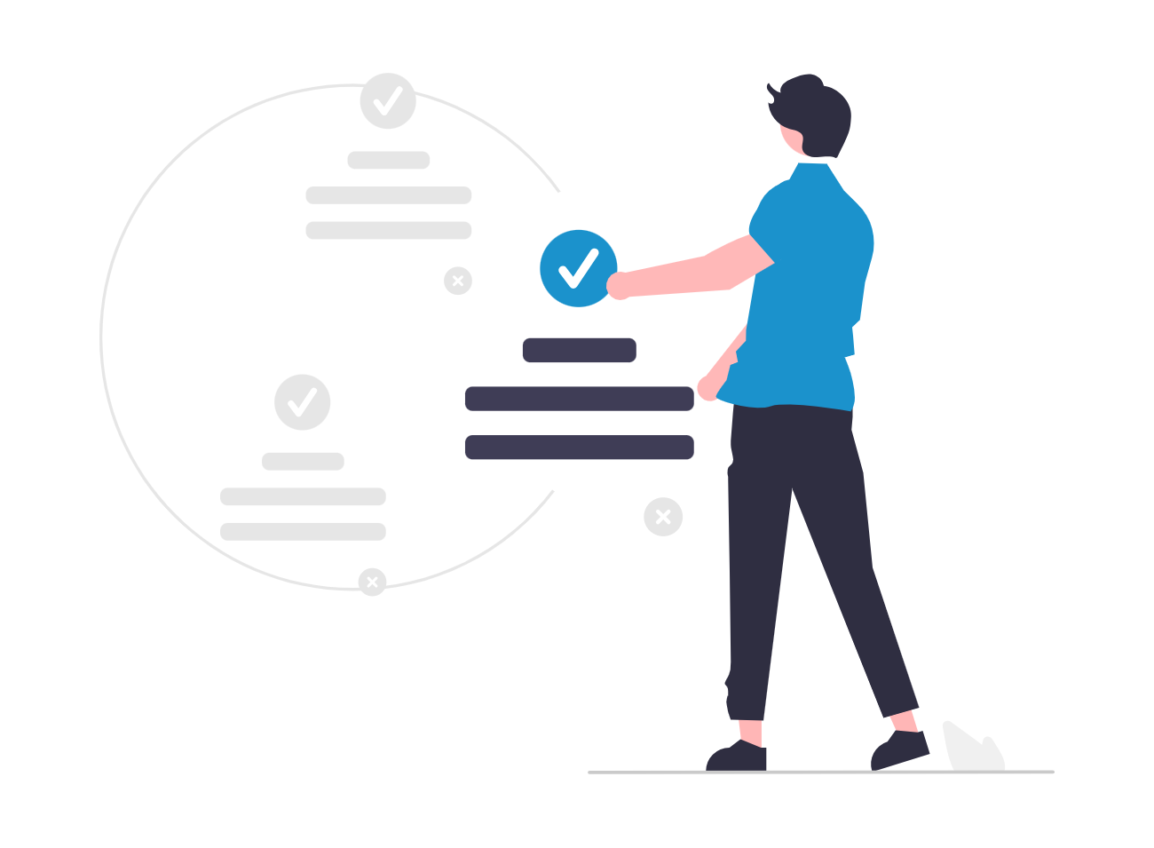 Pay-per-lead marketing strategy illustration by PaidLead Agency